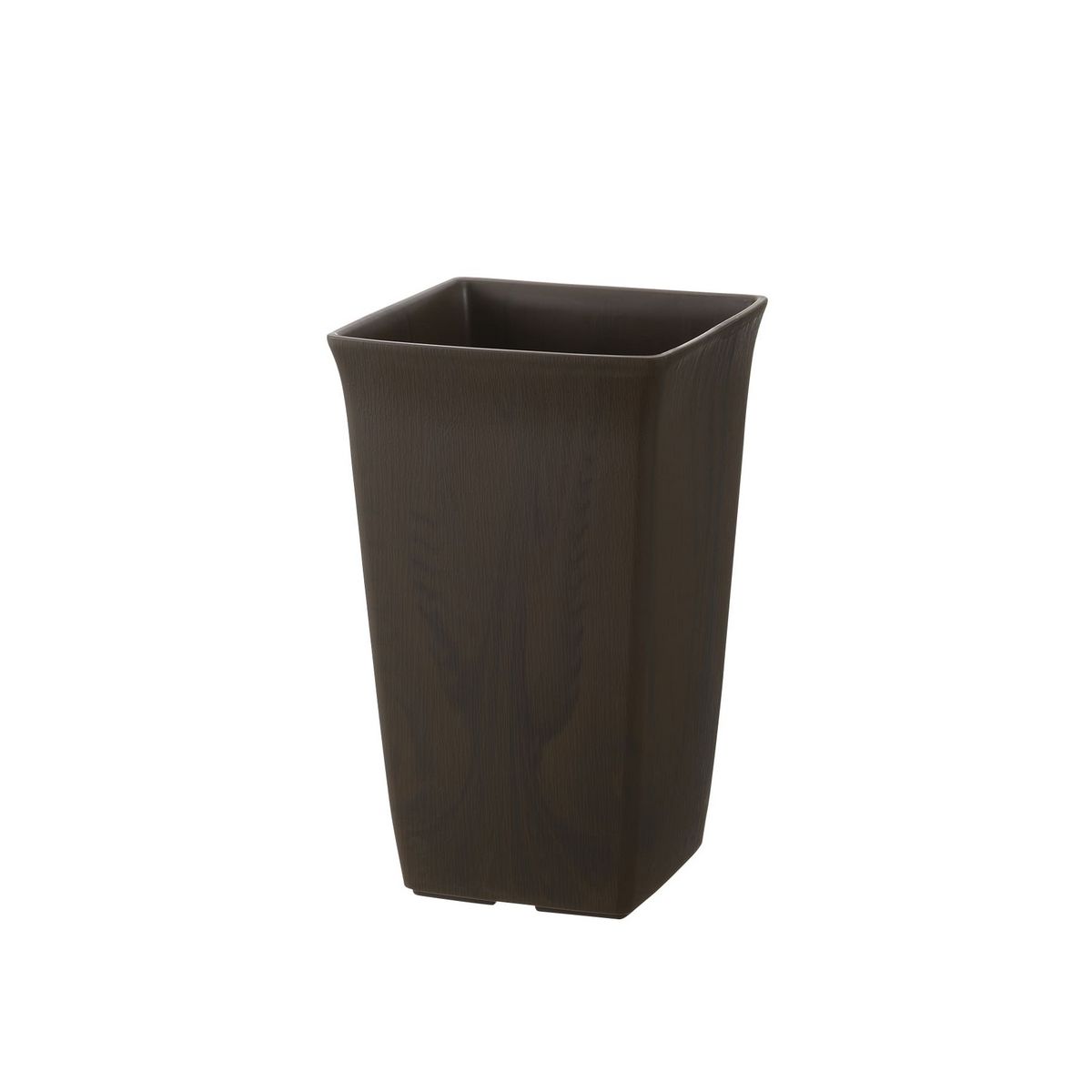 リッチェル/フォーレ スクエアポット 7号 ダークブラウン