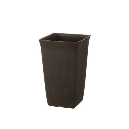 リッチェル/フォーレ スクエアポット 7号 ダークブラウン