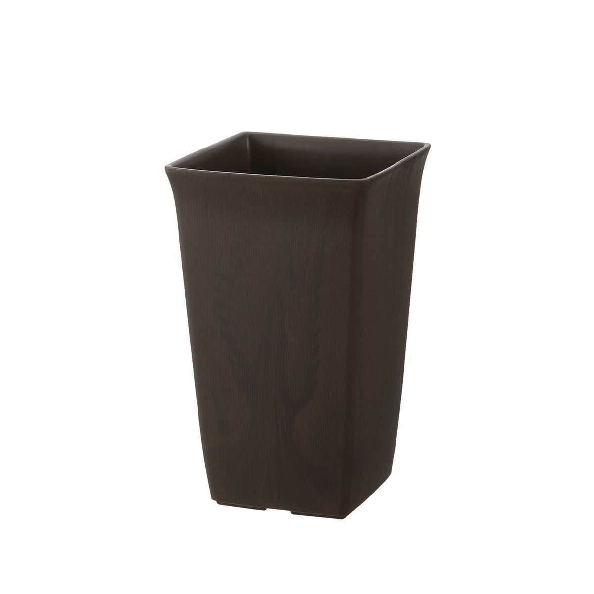 リッチェル/フォーレ スクエアポット 8号 ダークブラウン