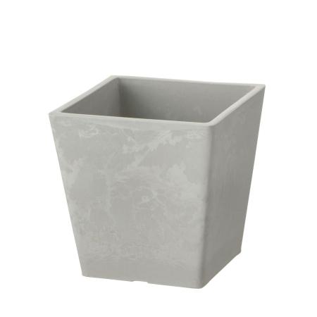 リッチェル/ボタニースクエアポット12型 ホワイト