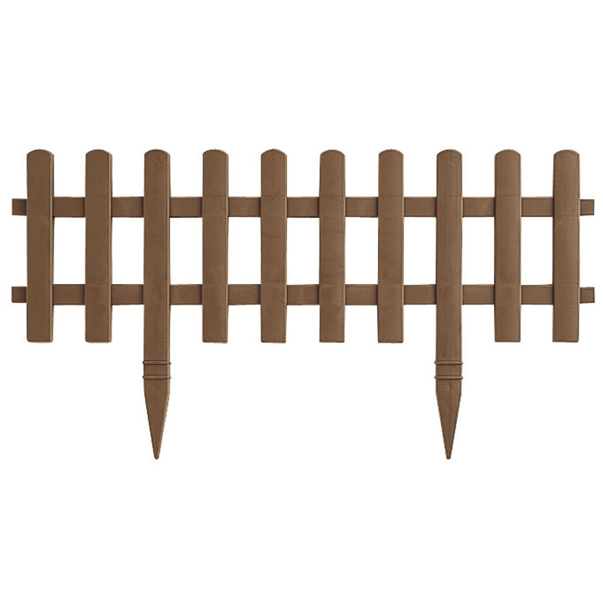 リッチェル/ガーデンフェンス かきね60L型 ブラウン