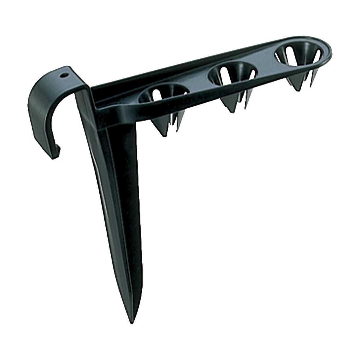 リッチェル/菜園ポット用 支柱留め具 ブラック