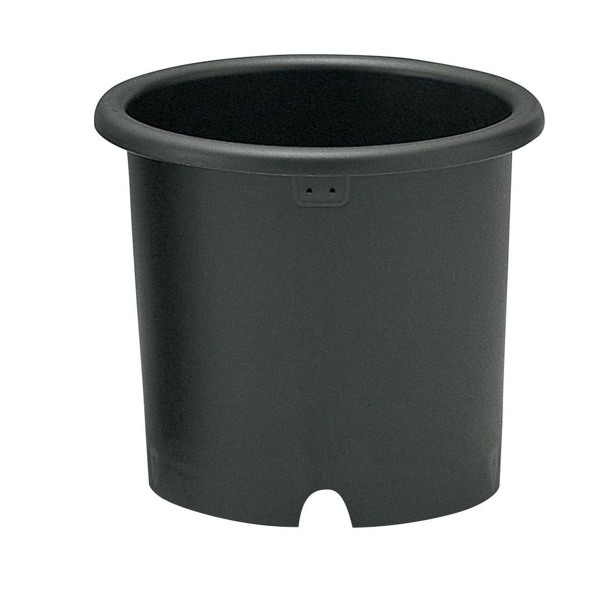 リッチェル/菊鉢7号 ブラック