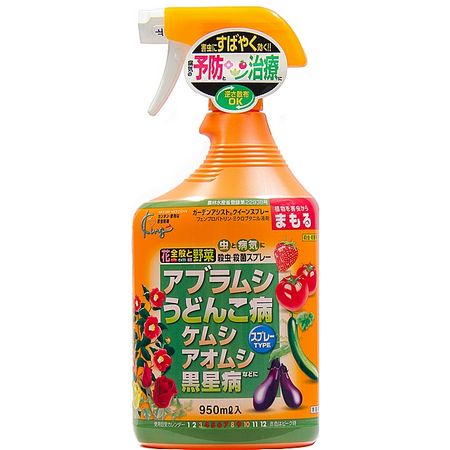 特価◎キング園芸/ガーデンアシストクィーンスプレー 950ml