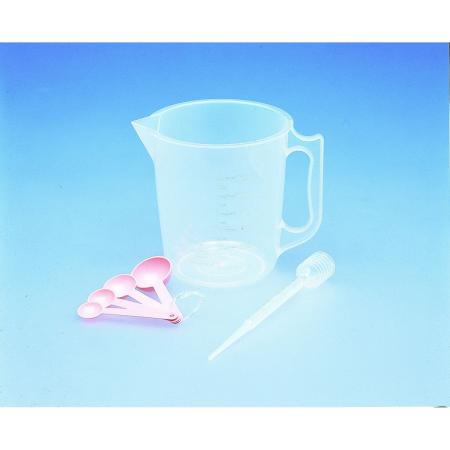 大和プラスチック/計量カップ セット 1セット クリア