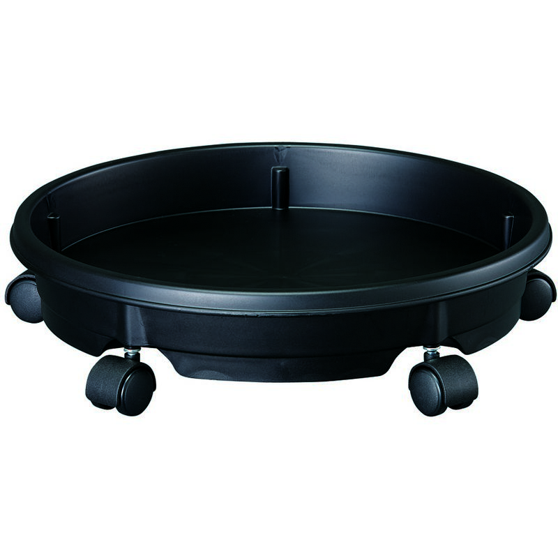 大和プラスチック/キャスタープレート 34型 ブラック