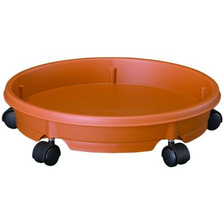 大和プラスチック/キャスタープレート 34型 ブラウン