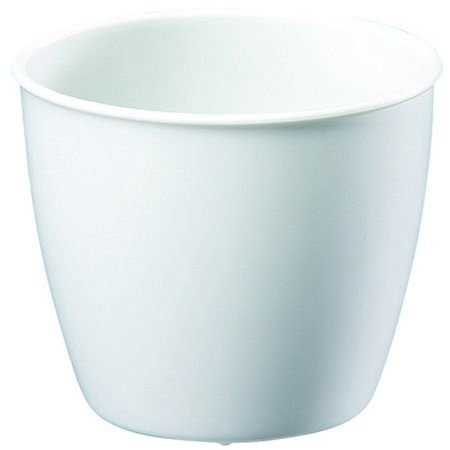 大和プラスチック/プラントポット 丸2.5号 ホワイト