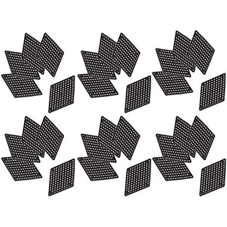 大和プラスチック/角型鉢底 大 30個入 大 ブラック