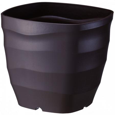 大和プラスチック/フレグラースクエアポット 32型 ダークブラウン