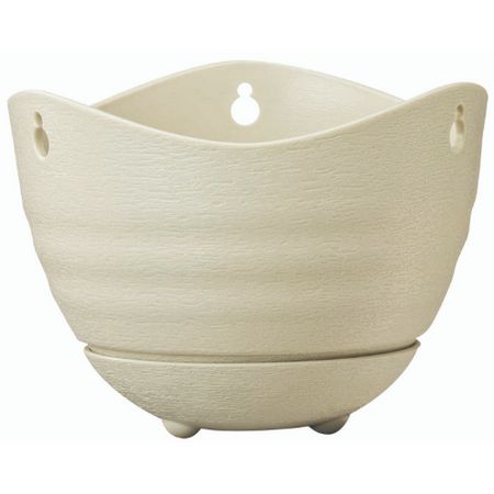 大和プラスチック/フレグラー吊鉢 6号 アイボリー