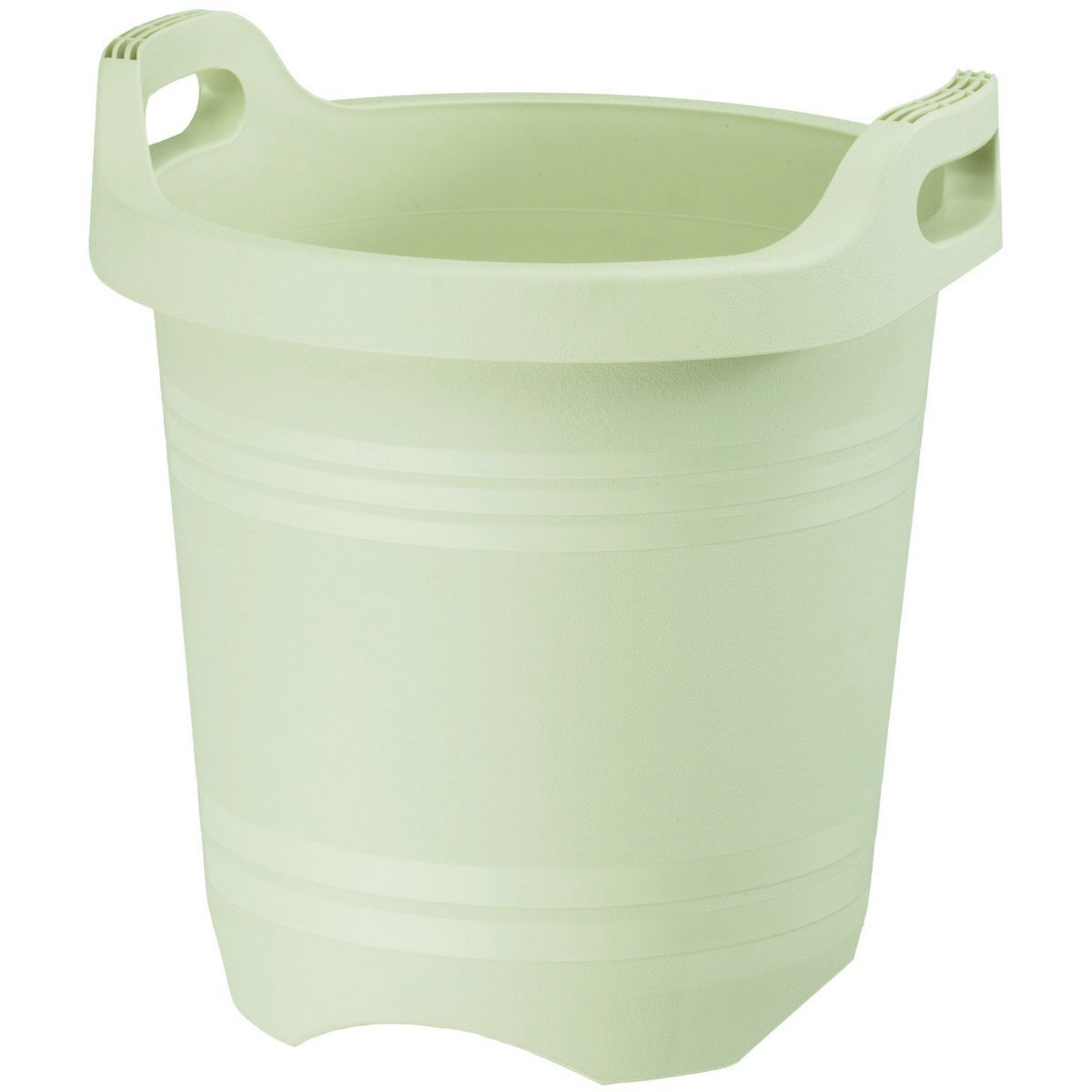 大和プラスチック/ハンドルプランター 丸30型 アイボリー