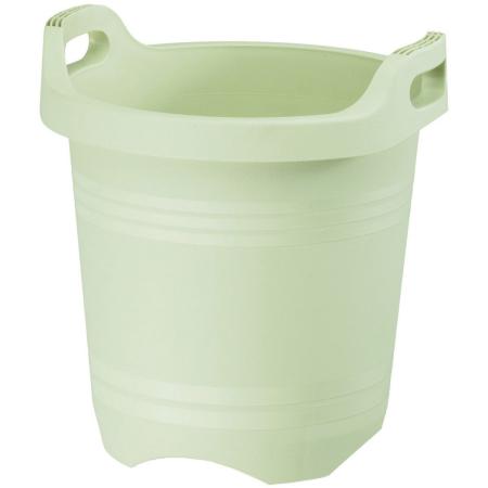 大和プラスチック/ハンドルプランター 丸30型 アイボリー