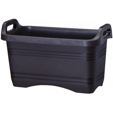 大和プラ販/ハンドルプランター 深45型 ダークブラウン