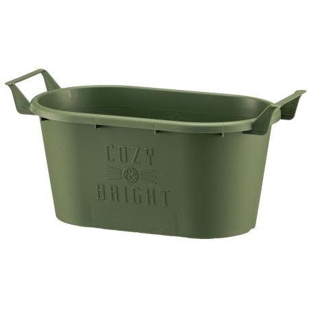 大和プラスチック/グロウコンテナ  オーバル 25型 オーバル25ガタ G