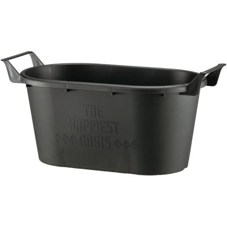 大和プラ販/グロウコンテナ  オーバル 43型 ブラック