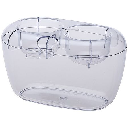 大和プラスチック/ベースシングル VASEシングル ダブル  クリア