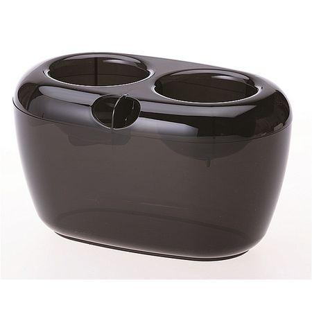 大和プラ販/ベースシングル VASEシングル ダブル  スモークブラック