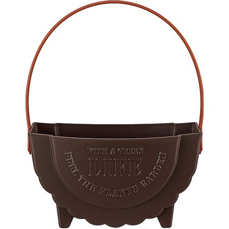 特価◎アップルウェアー/ワンハンドプランター270型CA ブラウン