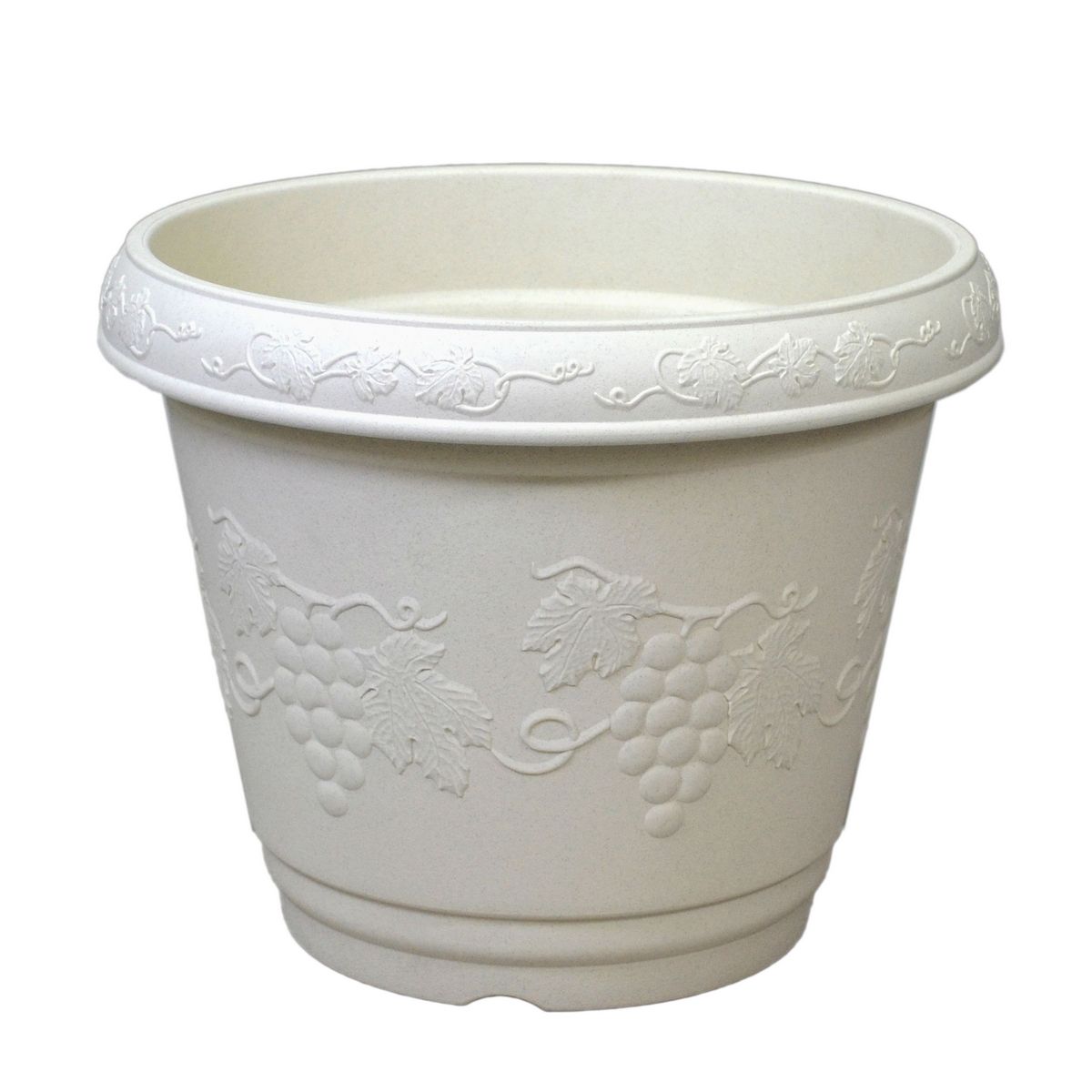 特価◎アップルウェアー/クレストプランター丸380型 ホワイト