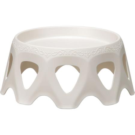 特価◎アップルウェアー/受皿付きスタンド24型 LOW ホワイト