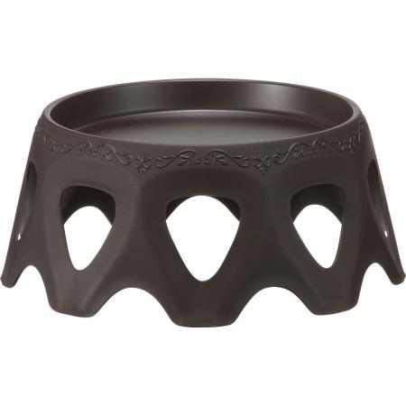 特価◎アップルウェアー/受皿付きスタンド24型 LOW ダークブラウン