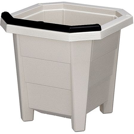 特価◎アップルウェアー/花と野菜のプランター 300型 ホワイト