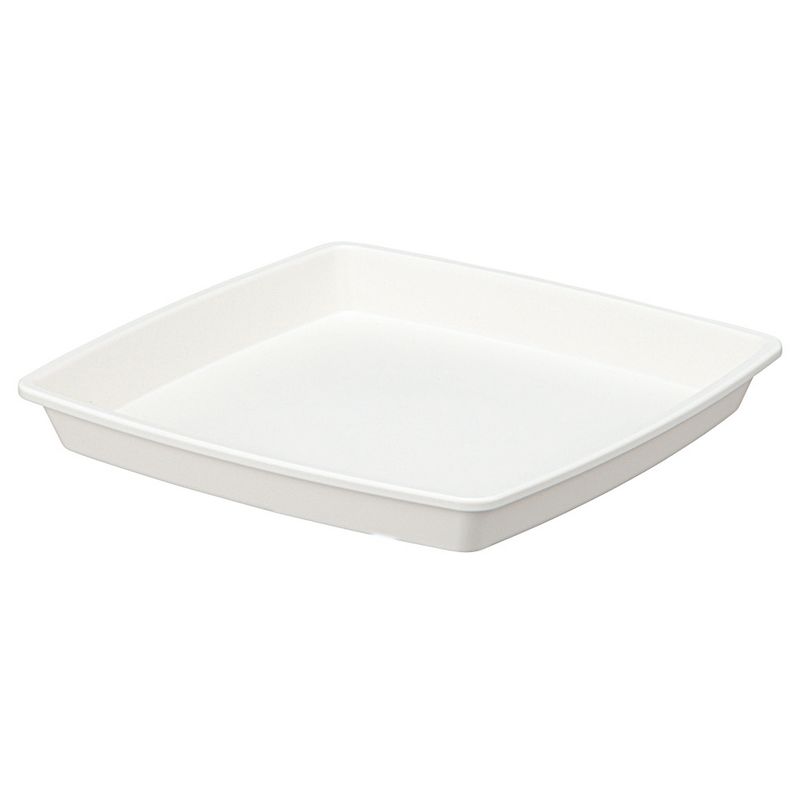 特価◎アップルウェアー/クラフトスクエアプレート30型 ホワイト