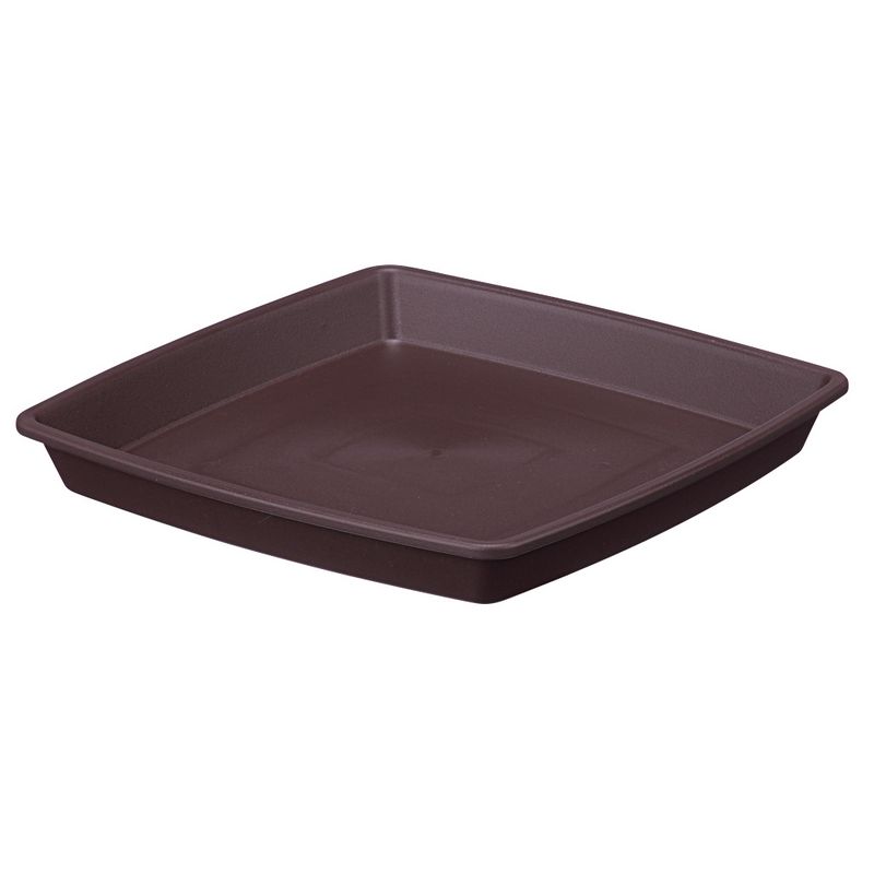 特価◎アップルウェアー/クラフトスクエアプレート30型 ダークブラウン