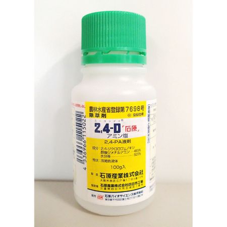 石原バイオサイエンス/除草剤 2.4-Dアミン塩 液剤 茶褐色 100g