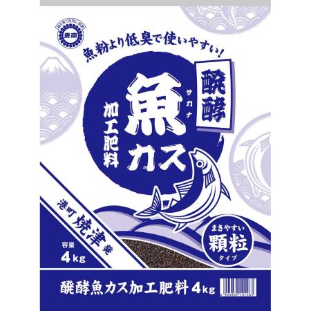 特価◎東商/魚かす加工肥料 4kg