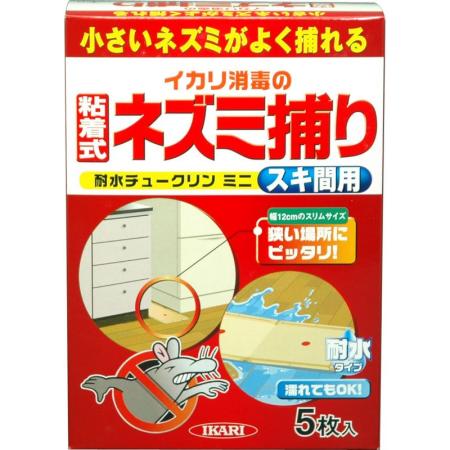 イカリ消毒/耐水チュークリンミニスキマ用 5枚入