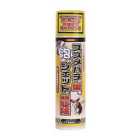 イカリ消毒/ムシクリン ハチの巣駆除ムース 300ml