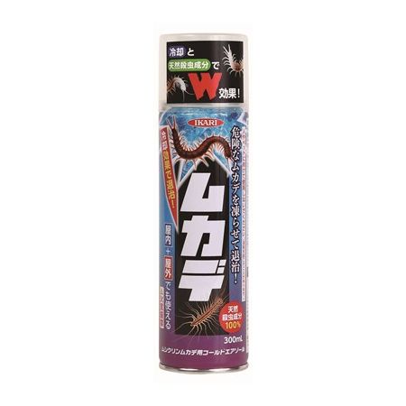 イカリ消毒/ムシクリン ムカデ用コールドエアゾール 300ml