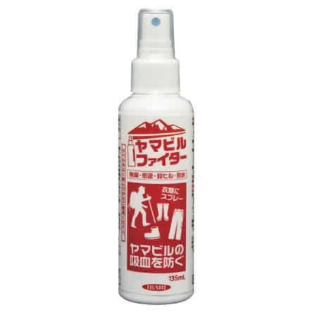 イカリ消毒/ヤマビル忌避 駆除 ヤマビルファイター 135ml