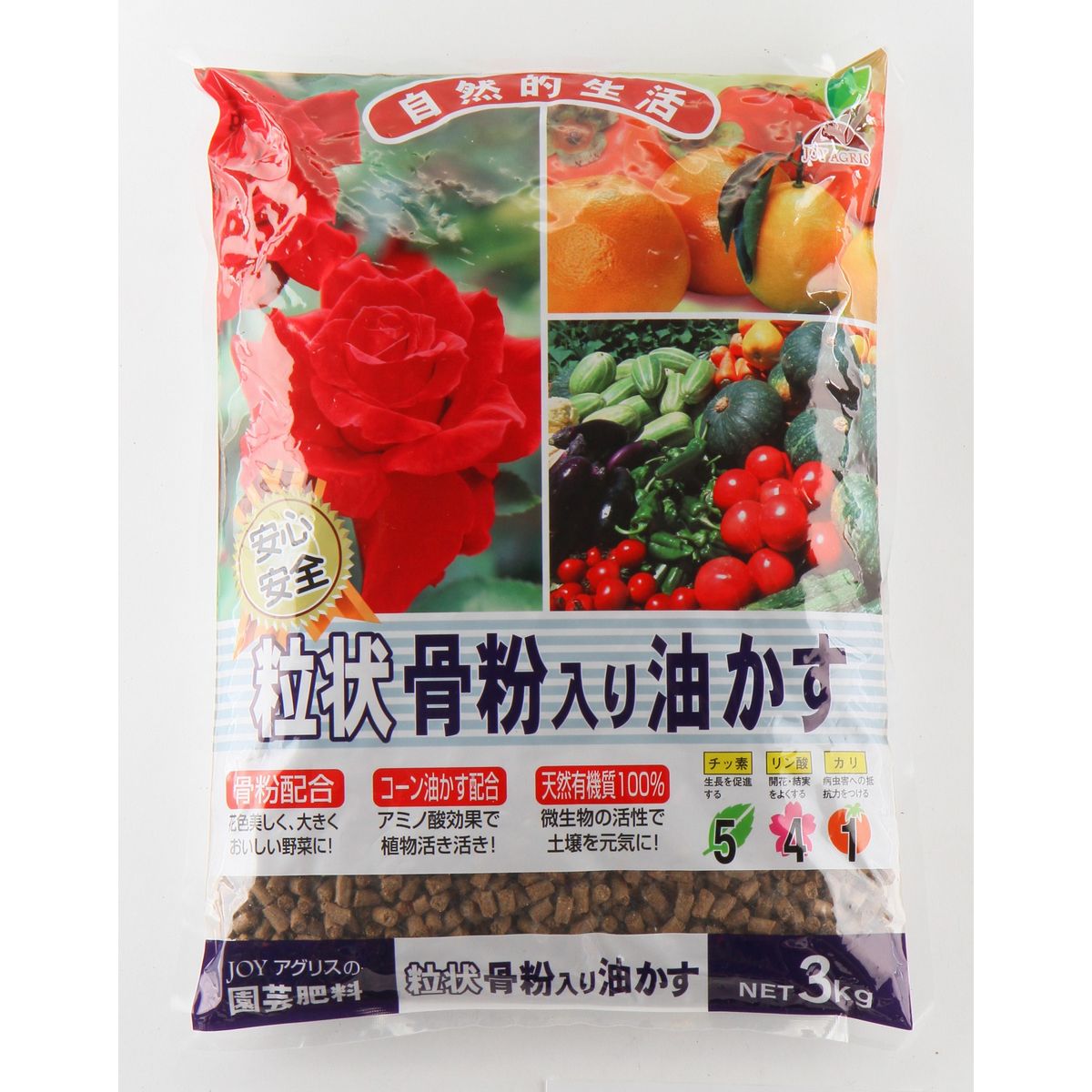 特価◎太田油脂/粒状骨粉入り油かす 3kg