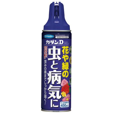 特価◎フマキラー/カダン 花と庭木の殺虫・殺菌スプレー D 450ml