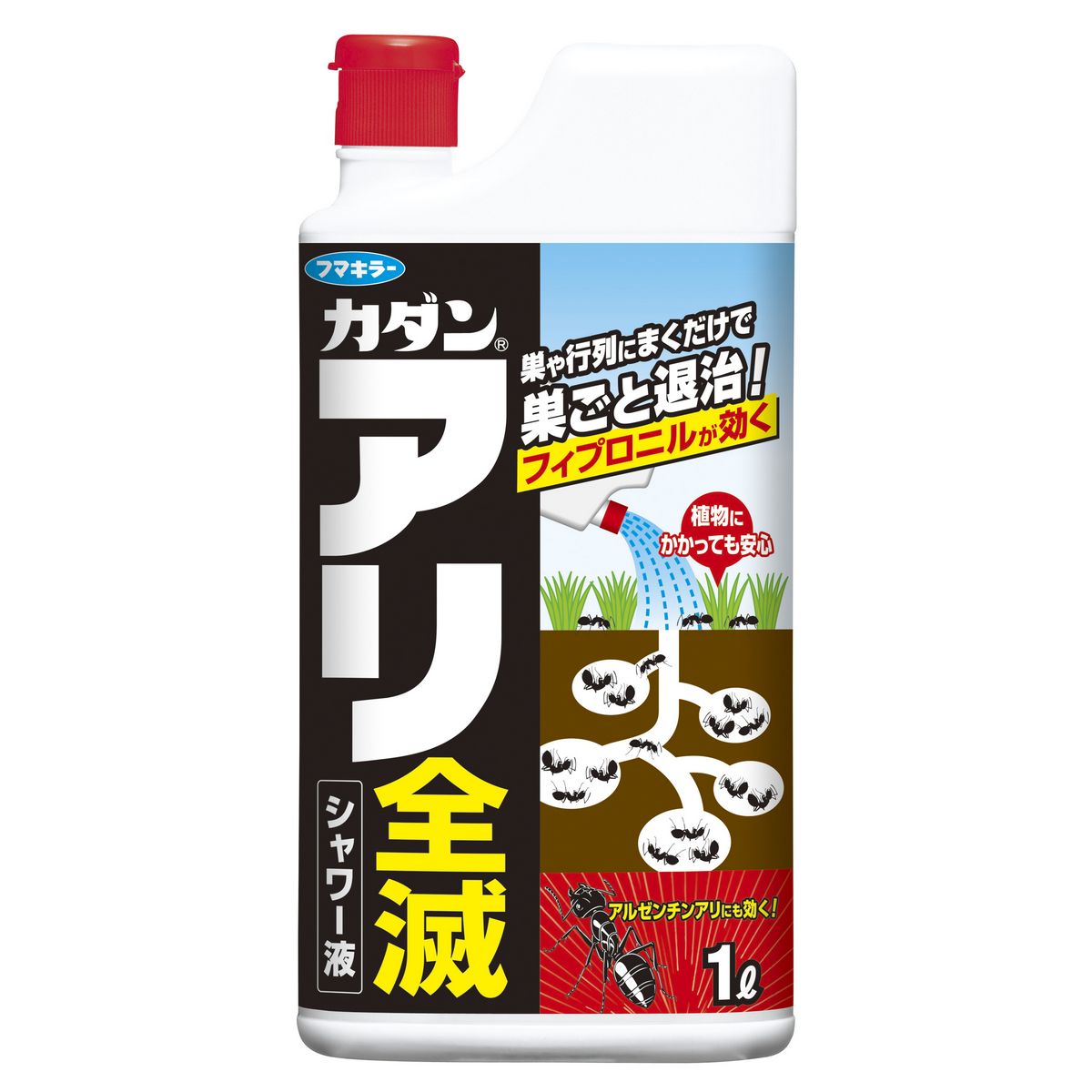 特価◎フマキラー/カダン アリ全滅シャワー液 1L