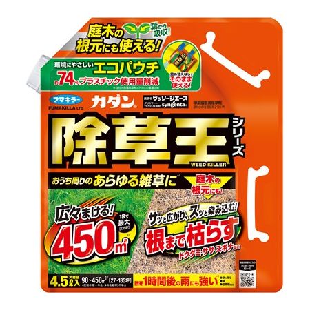 特価◎フマキラー/カダン除草王ザッソージエース エコパウチ 4.5L