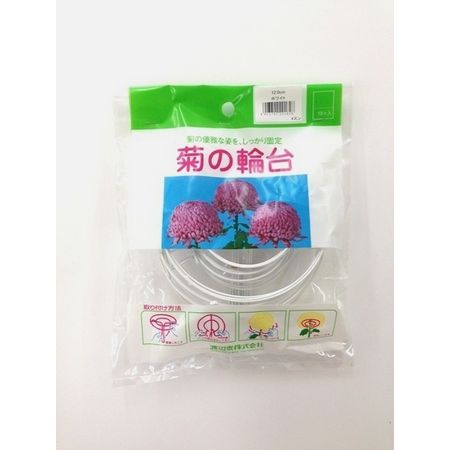 渡辺泰/菊輪ヘッダー付き10コ入 12cm