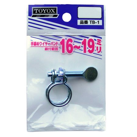 トヨックス/手締めワイヤバンド 16-19 TB-1