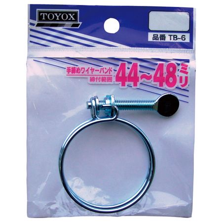 トヨックス/手締ワイヤーバンド 44~48mm TB-6