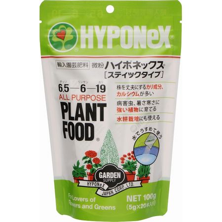 特価◎ハイポネックス/微粉ハイポネックス 5g×20袋入