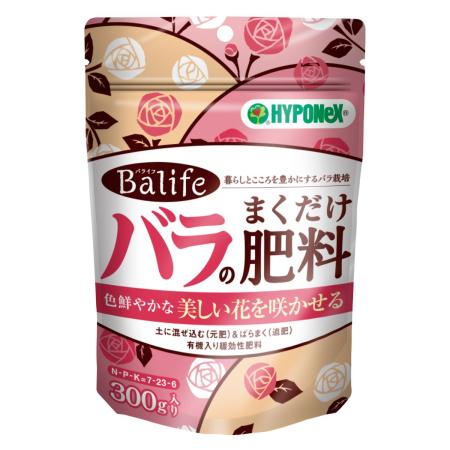 特価◎ハイポネックス/バライフ バラのまくだけ肥料 300g