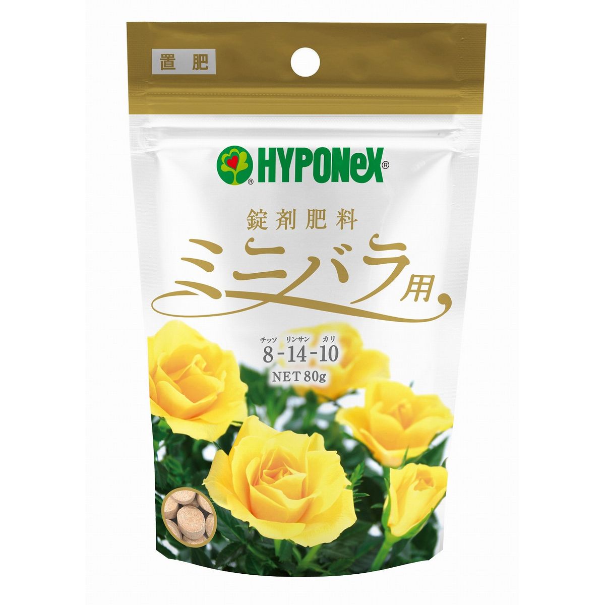 特価◎ハイポネックス/ハイポネックス錠剤肥料ミニバラ用 8-14-10 80g