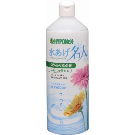特価◎ハイポネックス/切花用延命剤 水あげ名人 600ml