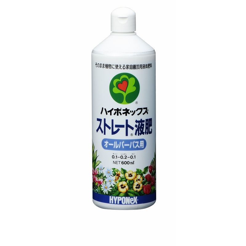 特価◎ハイポネックス/ハイポネックスストレート液肥そのままタイプ 600ml