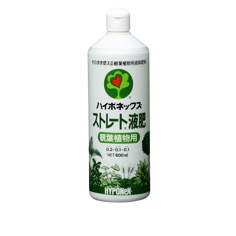 特価◎ハイポネックス/ハイポネックス ストレート液肥 観葉植物用 600ml