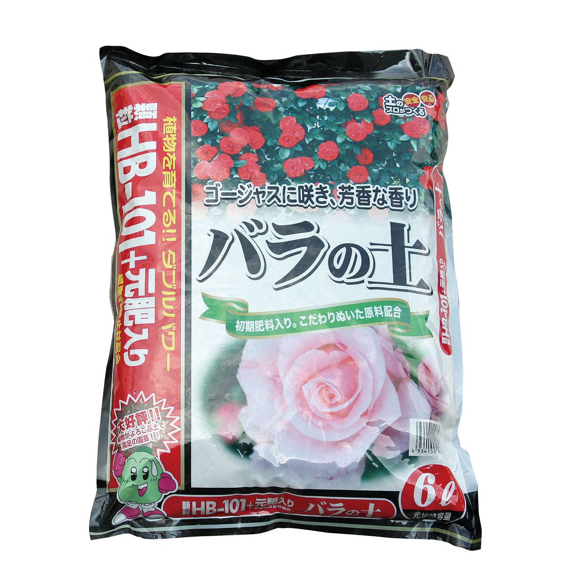 特価◎粂谷商店/HB-101 バラの土 6L