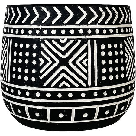 welzo/トライバルポット(ブラック) WC1732-007130BK